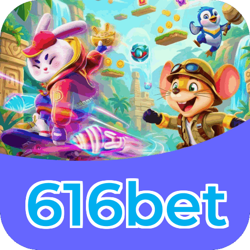 Interface do aplicativo 616bet mostrando jogos disponíveis no iOS e Android